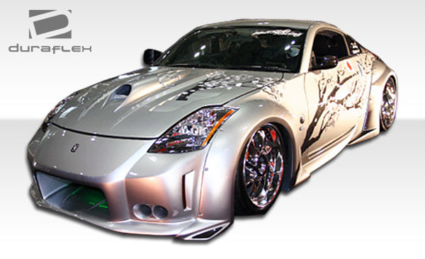 2003-2008 Nissan 350Z Z33 Duraflex Vader 3 Wide Body Front Fender Flares - 2 Piece