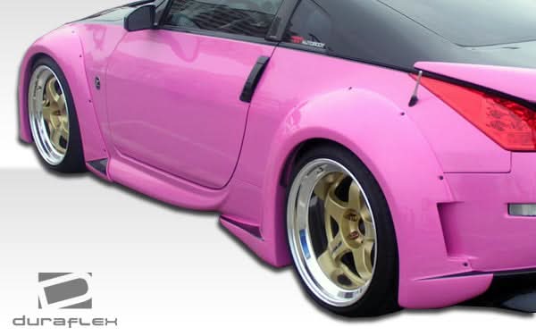 2003-2008 Nissan 350Z Vader 3 Wide Body Kit 8 Piece - FRP