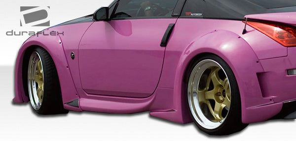 2003-2008 Nissan 350Z Z33 Duraflex Vader 3 Wide Body Kit - 8 Piece