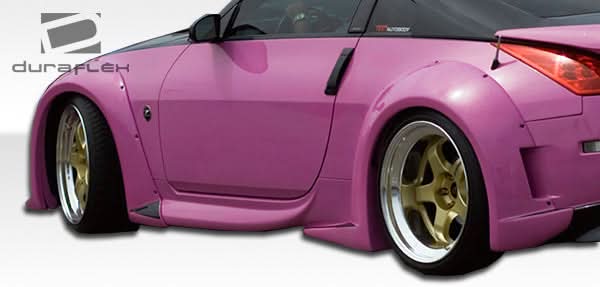 2003-2008 Nissan 350Z Vader 3 Wide Body Kit 8 Piece - FRP