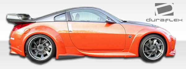 2003-2008 Nissan 350Z Vader 3 Wide Body Kit 8 Piece - FRP
