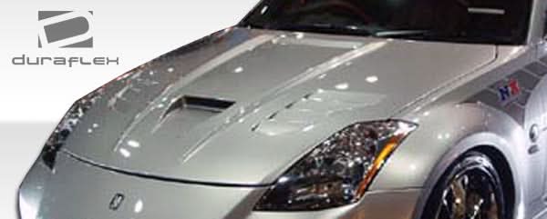 2003-2006 Nissan 350Z Vader Style Hood - FRP