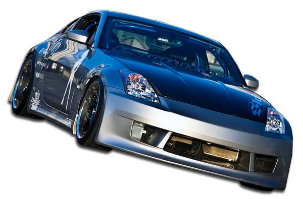 2003-2008 Nissan 350Z V-Speed Style Body Kit - 4 Piece - FRP