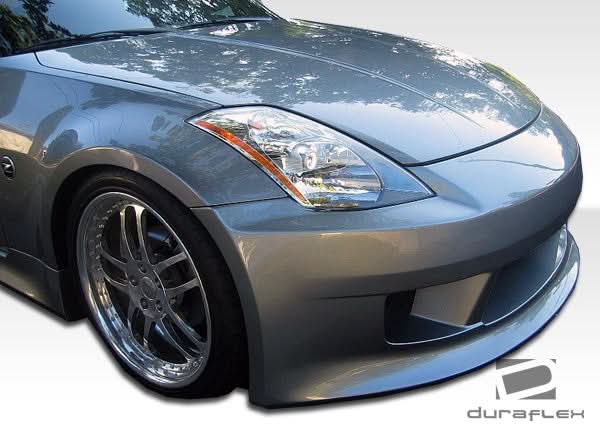 2003-2008 Nissan 350Z V-Speed Style Front Bumper Cover - FRP