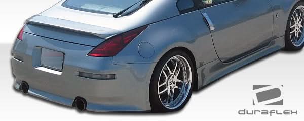 2003-2008 Nissan 350Z V-Speed Style Rear Bumper Cover - FRP