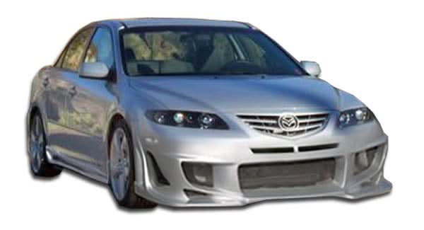 2003-2008 Mazda 6 Bomber Style Front Bumper Cover - FRP