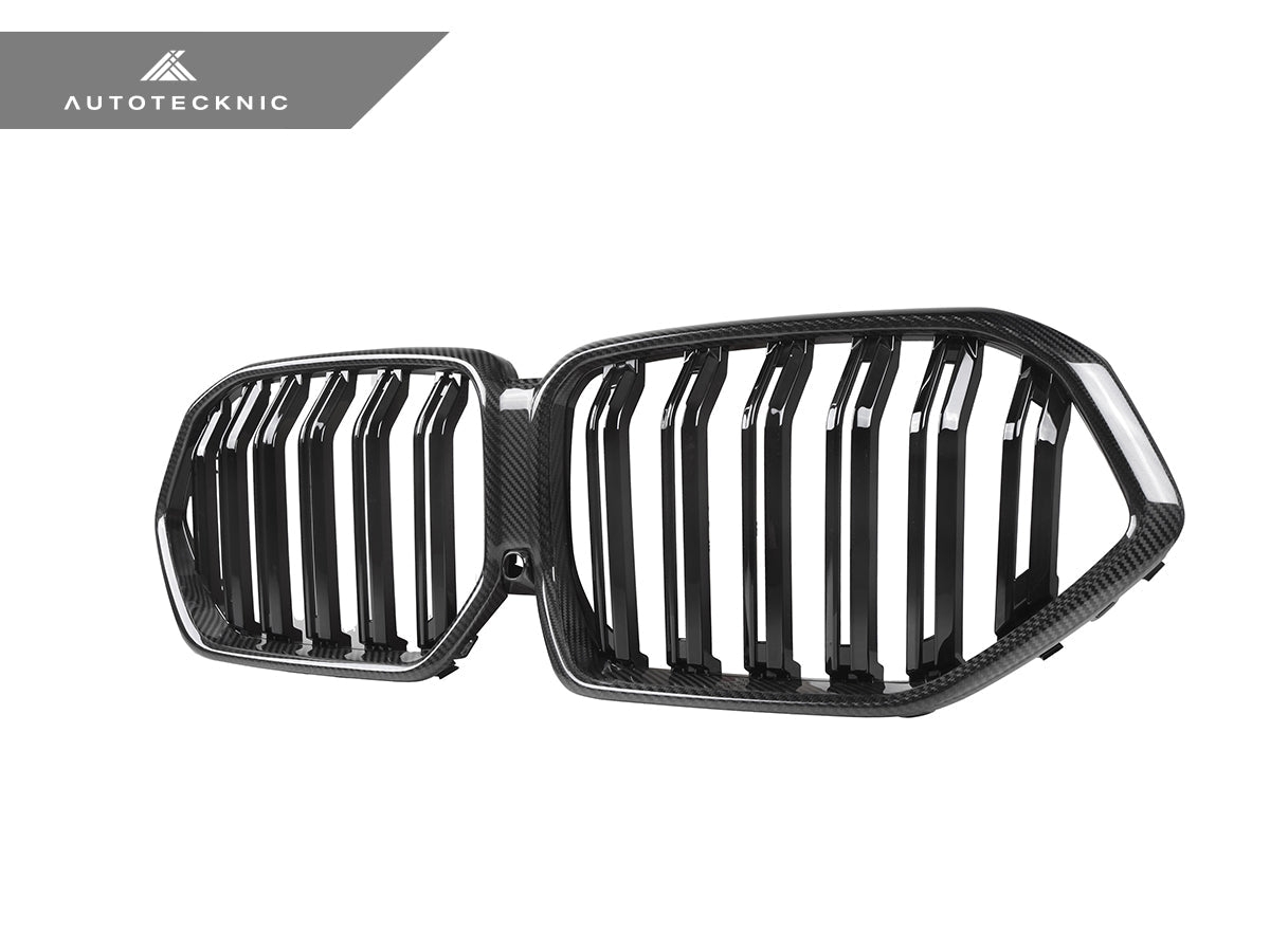 AutoTecknic Dual-Slats Dry Carbon Front Grille - G06 X6 Pre-LCI