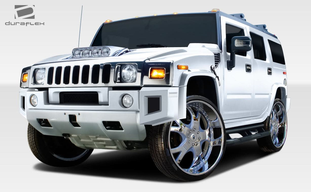 2003-2009 Hummer H2 BR-N Style Body Kit 9 Piece - FRP