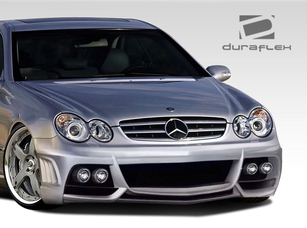 2003-2009 Mercedes CLK W209 W-1 Style Front Bumper Cover - FRP