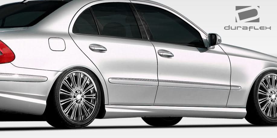 2003-2009 Mercedes E Class E63 Look Side Skirts - FRP