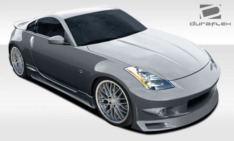 2003-2008 Nissan 350Z J-Spec Style Front Bumper Cover - FRP
