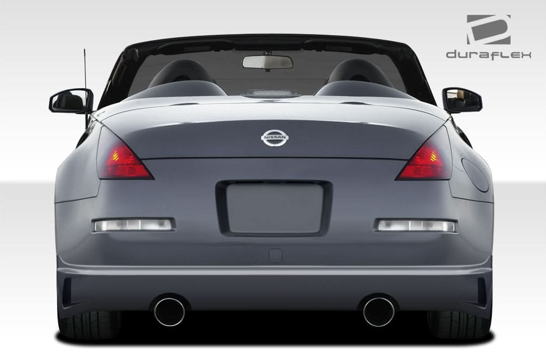 2003-2008 Nissan 350Z J-Spec Style Rear Lip Spoiler - FRP