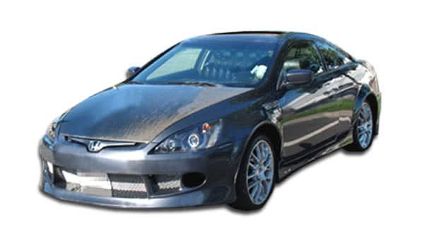 2003-2007 Honda Accord V-Speed Style Side Skirts - 2 Piece - FRP