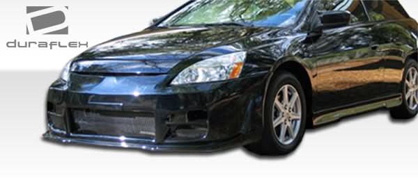 2003-2007 Honda Accord R34 Style Front Bumper Cover - FRP