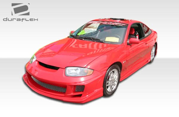 1995-2005 Chevrolet Cavalier Bomber Style Side Skirts - 2 Piece - FRP