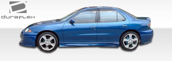 1995-2005 Chevrolet Cavalier Racer Style Side Skirts - 2 Piece - FRP