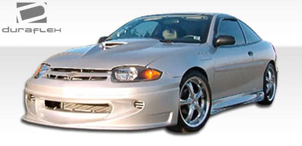 1995-2005 Chevrolet Cavalier Racer Style Side Skirts - 2 Piece - FRP