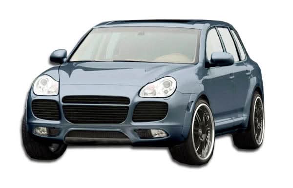 2003-2006 Porsche Cayenne CT-R Style Front Lip Under Spoiler - FRP