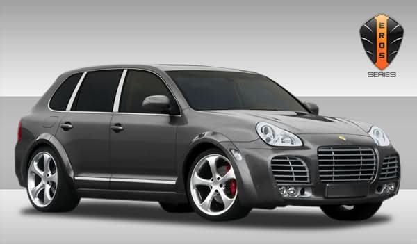 2003-2006 Porsche Cayenne AF-1 Style Bumper Scoops