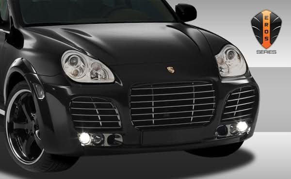 2003-2006 Porsche Cayenne AF-1 Style Bumper Scoops