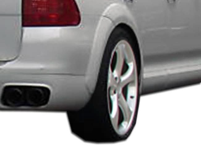 2003-2006 Porsche Cayenne G-Sport Style Wide Body Rear Fender Flares - 6 Piece - FRP
