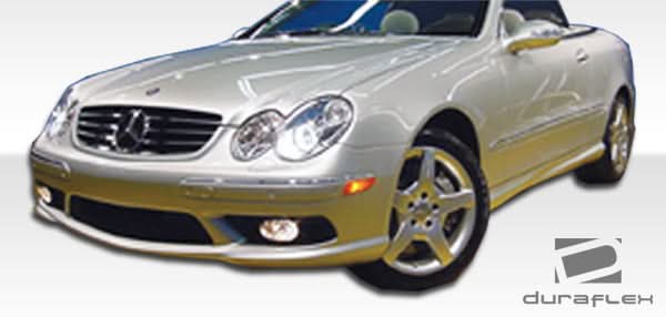 2003-2009 Mercedes CLK AMG Look Side Skirts Rocker Panels - FRP