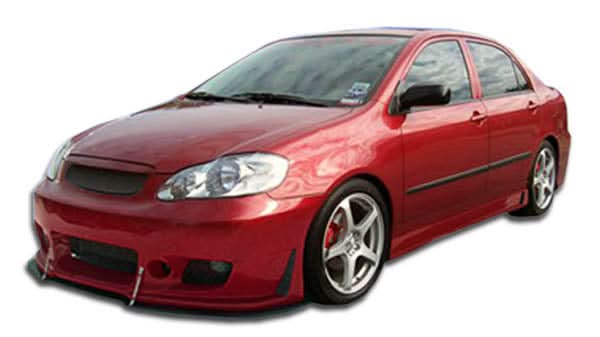 2003-2008 Toyota Corolla B-2 Style Body Kit - 4 Piece - FRP