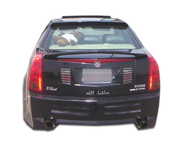 2003-2007 Cadillac CTS Platinum Style Rear Bumper Cover - FRP