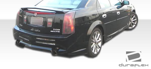 2003-2007 Cadillac CTS Platinum Style Side Skirts - 2 Piece - FRP