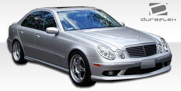 2003-2009 Mercedes E Class W211 AMG Look Side Skirts - 2 Piece - FRP