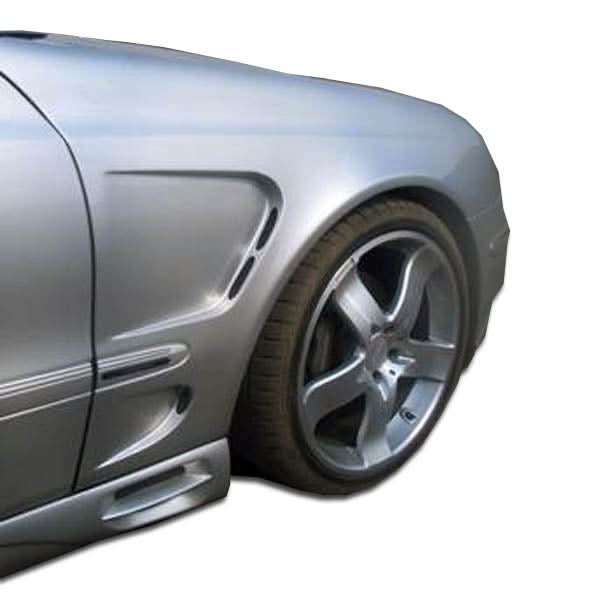 2003-2009 Mercedes E Class W211 LR-S F-1 Style Fenders - 2 Piece - FRP