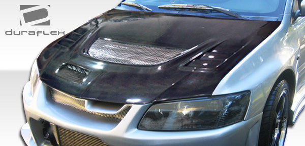 2003-2006 Mitsubishi Lancer Evolution 8 9 C-1 Style Front Bumper Cover - FRP