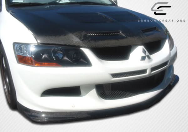 2003-2005 Mitsubishi Lancer Evolution 8 Demon Style Front Lip - Carbon Fiber