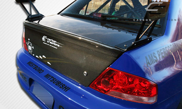 2002-2006 Mitsubishi Lancer Evolution OEM Look Trunk - Carbon Fiber