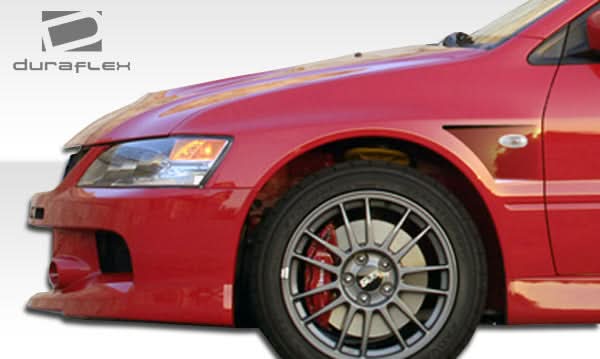 2003-2006 Mitsubishi Lancer Evolution 8 9 MR Edition Style Fenders - FRP