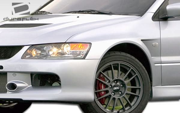 2003-2006 Mitsubishi Lancer Evolution MR Edition Style Front Bumper - FRP