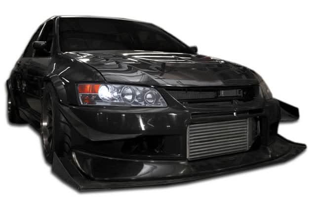 2003-2006 Mitsubishi Lancer Evolution VT-X Style Wide Body Kit - FRP