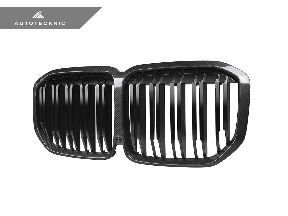 AutoTecknic Dual-Slats Dry Carbon Front Grille - G07 X7 Pre-LCI