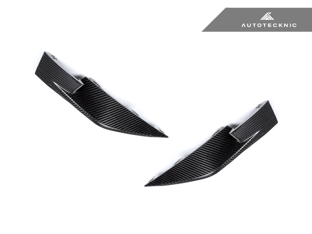AutoTecknic Dry Carbon Front Aero Splitter Set - BMW G80 M3 | G82/ G83 M4
