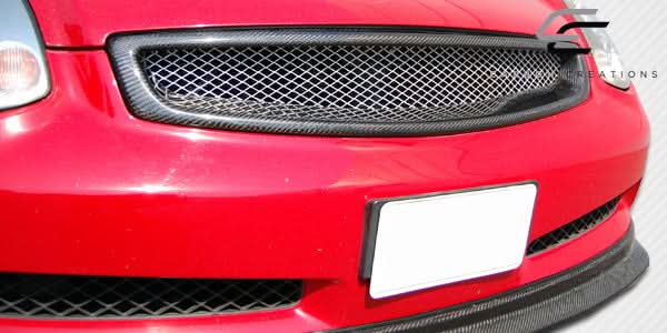 2003-2007 Infiniti G35 D-Spec Style Front Lip Under Spoiler - Carbon