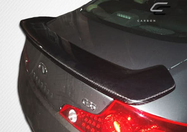 2003-2007 Infiniti G35 OEM Look Rear Wing Spoiler - Carbon Fiber