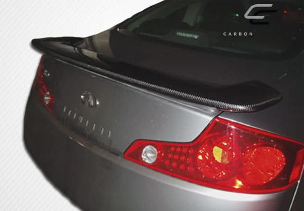 2003-2007 Infiniti G35 OEM Look Rear Wing Spoiler - Carbon Fiber