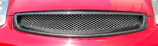2003-2007 Infiniti G35 Sigma Style Grille - Carbon Fiber