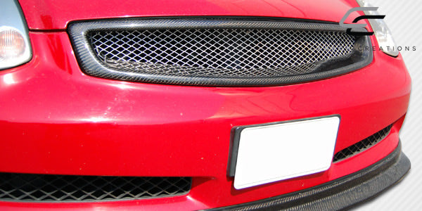 2003-2007 Infiniti G35 Sigma Style Grille - Carbon Fiber