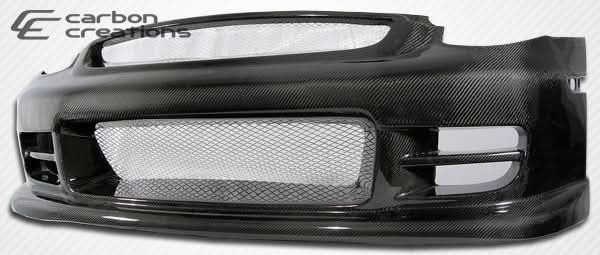 2003-2007 Infiniti G35 TS-1 Style Front Bumper Cover - Carbon Fiber