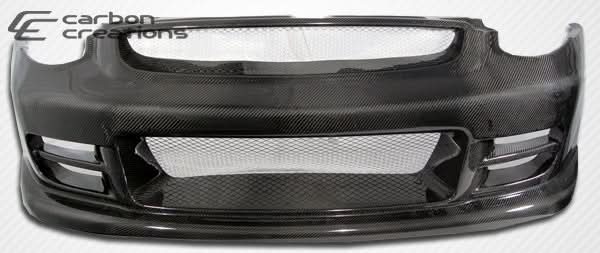2003-2007 Infiniti G35 TS-1 Style Front Bumper Cover - Carbon Fiber