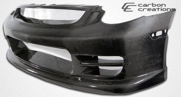 2003-2007 Infiniti G35 TS-1 Style Front Bumper Cover - Carbon Fiber