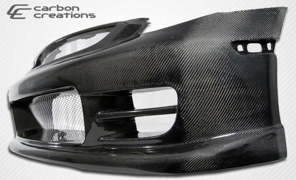 2003-2007 Infiniti G35 TS-1 Style Front Bumper Cover - Carbon Fiber