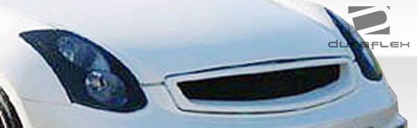 2003-2007 Infiniti G35 Sigma Style Grille - 1 Piece - FRP