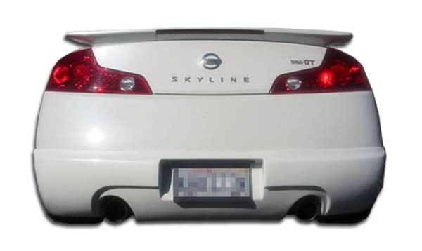 2003-2007 Infiniti G35 I-Spec Style Rear Lip Spoiler - FRP